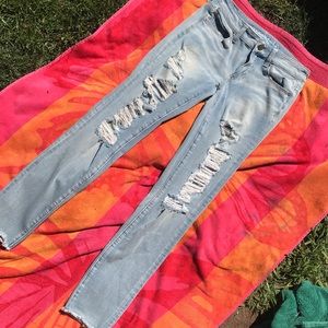 ✨5 for 25 Sale✨ Super stretch Distressed Skinny Jeans AE